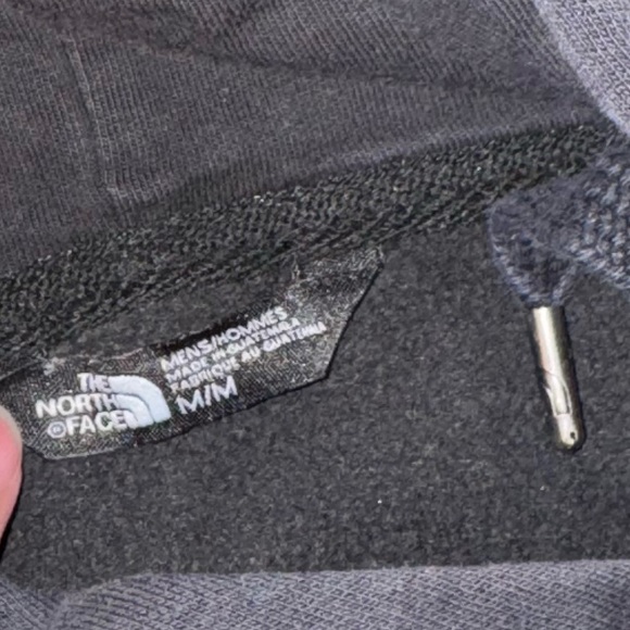 The North Face black grey Hoodie hooded sweatshirt sweater - Picture 3 of 5
